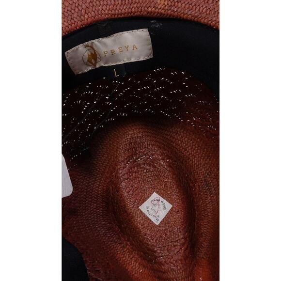 Veronica Beard FREYA taupe Redwood Mahogany Hat NWT 230 S/M - Picture 14 of 16